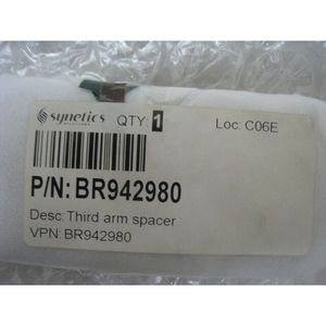 Synetics BR942980 Third Arm <b>Spacer</b> 323593 - Trusted Global Legacy Semiconductor Equipment and Parts at - Product Image 2