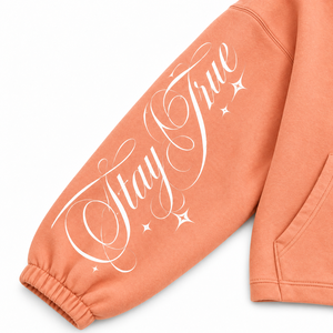 Sudadera con Capucha Personalizada Unisex Color Melocotón, Corte Holgado, Estilo Casual Otoñal, Felpa Francesa 100% Algodón, Diseño con Bolsillo, 370g de Alta Calidad - Product Image 5