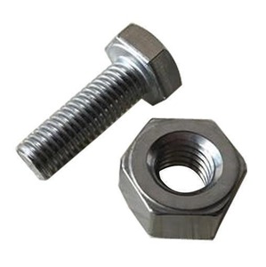 Boulons et écrous hexagonaux robustes, galvanisés à chaud, quincaillerie de fixation industrielle pour une durabilité accrue - Product Image 1
