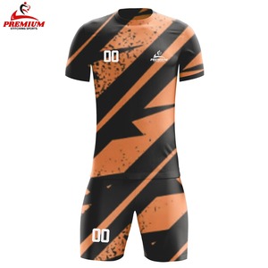 Maillot de football 100 % polyester de qualité supérieure, respirant, séchage rapide, anti-plis, manches courtes pour homme – Idéal pour l'été - Product Image 5