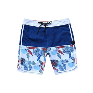 Shorts de plage pour hommes à taille haute, sportifs, écologiques, avec cordon de serrage, séchage rapide, tissu léger, vente en gros directe d'usine OEM - Product Image 1