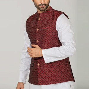 Nuevo Diseño, Chaleco Transpirable para Hombre, Calidad Premium, Chalecos para Hombre al por Mayor, Chalecos para Bodas Pakistaníes, Vestido Mehndi para Hombre - Product Image 2