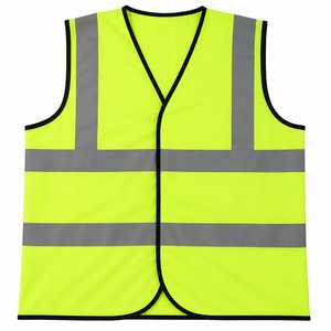 Gilet de sécurité personnalisable pour hommes avec logo sur mesure - Product Image 3