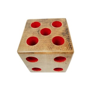 Support à stylos en bois naturel de qualité supérieure, organiseur de bureau compact pour stylos, crayons, papeterie et fournitures créatives - Product Image 6