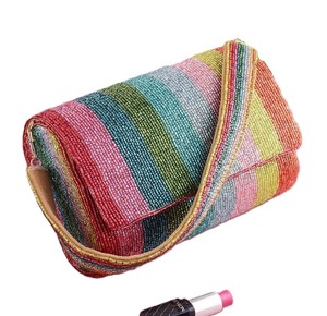 Sac à bandoulière de luxe pour femme en toile brodée de perles, motif sirène, idéal pour les événements, les fêtes et les cadeaux, sac à main tendance - Product Image 6