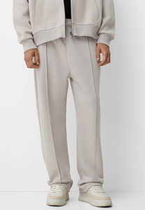 Ensemble de survêtement en polyester recyclé durable pour homme, matière écologique, pantalon à capuche rembourré épais pour la gym - Product Image 3