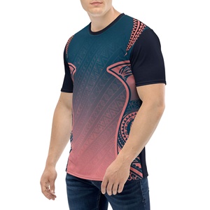 เสื้อยืดซับลิเมชั่นคุณภาพสูง ผลิตจากโพลีเอสเตอร์ 100% พร้อมดีไซน์ตามสั่งและรองรับการพิมพ์แบบ OEM เหมาะสำหรับเสื้อยืดกีฬา - Product Image 4