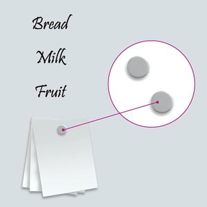 Pizarra Blanca de Vidrio Templado Magnética para Montar en la Pared de 39.4"x23.6" - Product Image 5