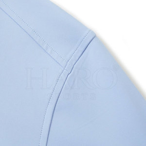 Nueva Camiseta Polo de Golf con Cierre de Cremallera para Hombre, Tejido Básico de Algodón Mezclado con Cuello Moderno con Cremallera, Estilo Atlético - Product Image 5