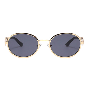 Gafas de Sol Ovaladas Metálicas de Moda RTS 2026 con Protección UV para Hombres y Mujeres, Gafas de Sol para Actividades al Aire Libre - Product Image 2