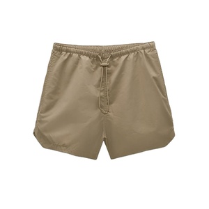 Conjunto de chándal de dos piezas con cremallera y logotipo personalizado para hombre, pantalones cortos cortavientos de nailon de alta calidad, unisex, verano 2025 - Product Image 3