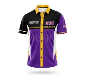 Fabricant et fournisseur de chemises de course personnalisées à boutons intégraux |   Chemises d'équipe de course personnalisées 2026 Nouvelle chemise de course personnalisée - Product Image 1