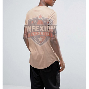Camiseta de Manga Corta para Hombre, Cuello Redondo, Color Liso, Informal, de Algodón, Tejido Jersey - Product Image 2
