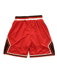 <b>Men</b> Sporty Basketball <b>Shorts</b> Elastic Waist Side Stripe Breathable <b>Woven</b> Polyester Mid Length - Product Image 1