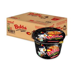 Bol de ramen Samyang Buldak, ramen au poulet épicé, nouilles coréennes épicées sautées - Product Image 3