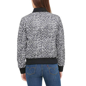 Blouson universitaire léger personnalisé pour femme, imperméable et respirant, style aviateur d'hiver, uni avec logo teint, doublure en coton - Product Image 4
