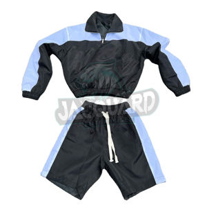 ชุดเซ็ตเสื้อฮู้ดซิปและกางเกงขาสั้นผู้ชายแบบ OEM สั่งทำได้ ขายดี คุณภาพสูง ผลิตจากไนลอน กันลม รุ่นใหม่ล่าสุด - Product Image 1
