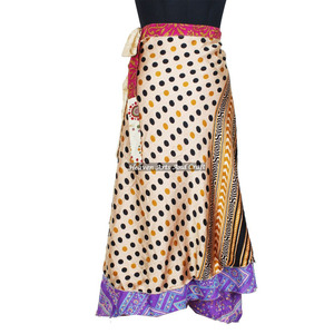 Trendy <b>Beach</b> Wear Sari Silk Long <b>Wrap</b> Skirts for Girls Newest Summer Printing Girls Silk Skirt Indian Silk <b>Wrap</b> Vintage Women - Product Image 4