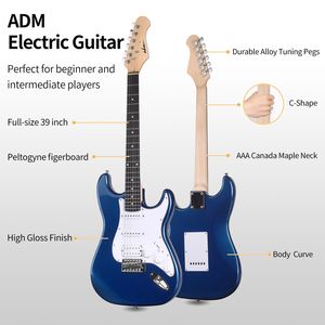 Pacchetto Chitarra Elettrica Full Size da 39 Pollici - Product Image 6