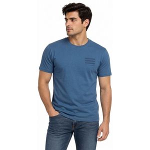 T-shirt rétro à typographie pour homme, 100% coton, col rond, manches courtes, t-shirt décontracté, streetwear urbain, mode - Product Image 6