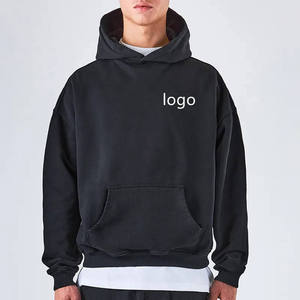 เสื้อฮู้ดผู้ชายผ้าฝ้ายนุ่มสบายทรงหลวมใส่สบาย เหมาะสำหรับเล่นกีฬา กิจกรรมกลางแจ้ง และสวมใส่ในชีวิตประจำวัน - Product Image 1