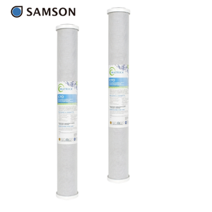 Filtre à charbon actif extrudé certifié NSF 42 pour systèmes de filtration de 5 microns, filtre à eau de premier ordre, best-seller sur le marché - Product Image 1