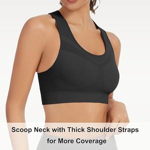 Soutien-gorge de compression personnalisé pour femme, idéal pour la gym, la course et le yoga, en tissu Spandex, manches longues, design anti-exposition, haute performance sportive - Product Image 5
