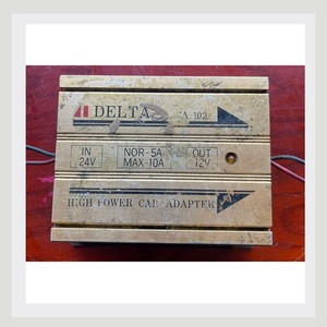 อะแดปเตอร์รถยนต์เดลต้า CA มือสอง กำลังไฟสูงสุด อะแดปเตอร์รถยนต์เดลต้า CA-102 มือสอง 24V เป็น 12V กำลังไฟสูงสุด 5A สูงสุด 10A อะไหล่รถยนต์ - Product Image 5