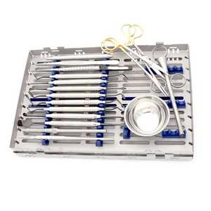 Kit de injerto óseo, instrumentos quirúrgicos dentales para cirugía de implantes, cirugía periodontal, cirugía oral, uso hospitalario - Product Image 2