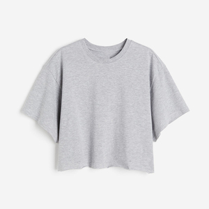 เสื้อยืดผู้หญิงคุณภาพสูง ผ้าฝ้าย 100% คอทรงโอ ผลิตตามสั่ง สำหรับใส่ลำลอง - Product Image 6