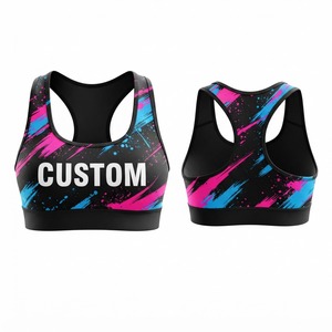 Sujetador Deportivo MMA para Mujer, Top Deportivo de Alto Rendimiento, Diseño Personalizado por Sublimación, Tela Elástica de Compresión - Product Image 3