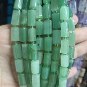Vente en gros de pierres précieuses en quartz naturel authentique, à facettes, en forme de baril, de tube, de colonne ou de cylindre, pour la fabrication de bijoux - Product Image 2