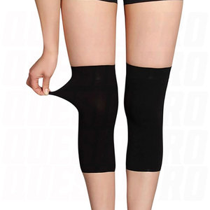 Une paire de genouillères en coton pour le soutien du genou, genouillères de compression, tissu extensible confortable pour favoriser la circulation et soulager la douleur - Product Image 3