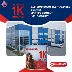 Pintura Red Dragon Thai Khang 1K, Revestimiento Líquido de Polímero Acrílico de Primera Calidad, Anticorrosivo, Brillante, para Muebles y Carreteras - Product Image 2