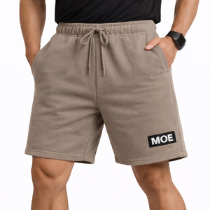 Pantalones Cortos Deportivos de Algodón Personalizados, Casuales, con Cordón en la Cintura, Ropa Deportiva para Hombre, Marca Privada MOE, Producción OEM - Product Image 1