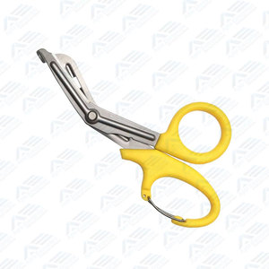 Tijeras de Acero Inoxidable con Recubrimiento de Titanio, Tijeras de Enfermería con Hojas Antiadherentes de 7.5 Pulgadas, Tijeras para Trauma con Mosquetón - Product Image 3