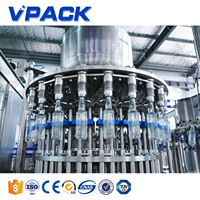 Machine de remplissage de bouteilles d'eau 1000ml Machine d'embouteillage d'eau 3000BPH