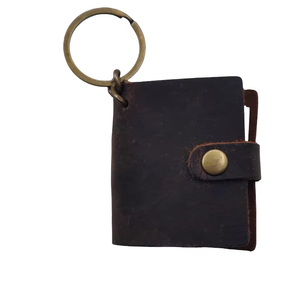 Genuine <b>Leather</b> Handmade Keyring Compact Stylish Stretchable <b>Key</b> Holder Frame Holder <b>Key</b> <b>Chain</b> Gift Diary <b>Leather</b> KeyChain - Product Image 1