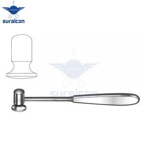 Marteau chirurgical orthopédique Doyen, longueur 21 cm / 8-1/4 pouces, diamètre 25 mm, poids 120 g / 4-1/2 oz, instrument pour os - Product Image 5