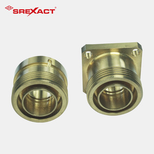 Corps de vanne pneumatique en laiton usiné sur mesure par CNC SREXACT - Product Image 2
