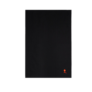 Black Cotton <b>Kitchen</b> <b>Towel</b> Solid Color With Embroidery logo Rectangle <b>Kitchen</b> <b>Towel</b> Eco Friendly Machine Washable - Product Image 4