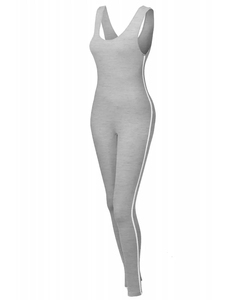Summer Jumpsuits Women Playsuit Yoga Sportsuit Dress Romper Gym Sets <b>Shorts</b> High Waist Yoga Fitness Jumpsuit Zipper - Product Image 3