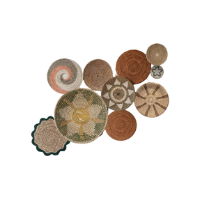 Natural Seagrass Rattan Placemat Eco Friendly Handwoven Round For Restaurant Home Decor Vietchoice - Product Image 2