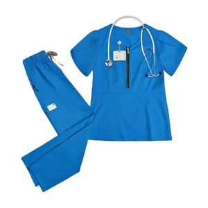 Uniforme médical de salon de beauté clinique pour femme Uniformes chirurgicaux Top + pantalon Articles d'hôpital pour femmes infirmières - Product Image 4