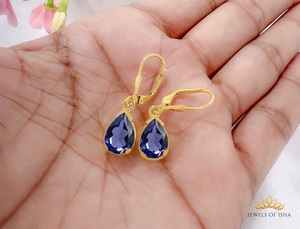 เครื่องประดับที่ดี14K สีเหลืองทอง925เงินสเตอร์ลิงต่างหูชุบโรเดียมสำหรับเป็นของขวัญในงานปาร์ตี้ - Product Image 5