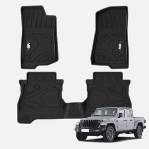 Juego de 3 Tapetes para Auto, Resistentes a la Intemperie, de TPE, Compatibles con Wrangler JT, Tapetes 3D para Maletero y Piso, Accesorios para Auto - Product Image 1