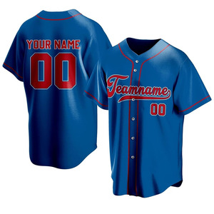 Dernier design de maillot de baseball pour hommes à prix avantageux, couleur unie, taille personnalisée, maillot de baseball par sublimation - Product Image 5
