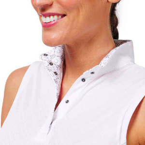 Haut de sport équestre pour femme, à manches longues, couleur unie, séchage rapide, en spandex, tricoté, extensible, coupe longue, avec fourrure - Product Image 4