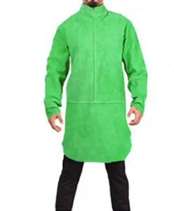 Premium Quality Heavy Duty Apron Long Sleeves Leather Welding Suit Spark Heat Resistant Cleaning Tools <b>Accessories</b> for Welders - Product Image 3