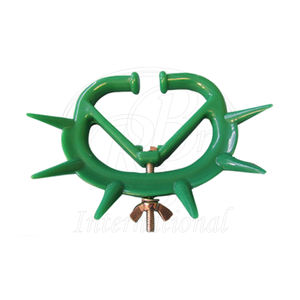 Anillo Nasal Antisución Ajustable de Plástico Verde Reutilizable para Terneros Grandes, Certificado CE para Ganado - Product Image 1